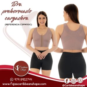 Pre-molded armhole bra