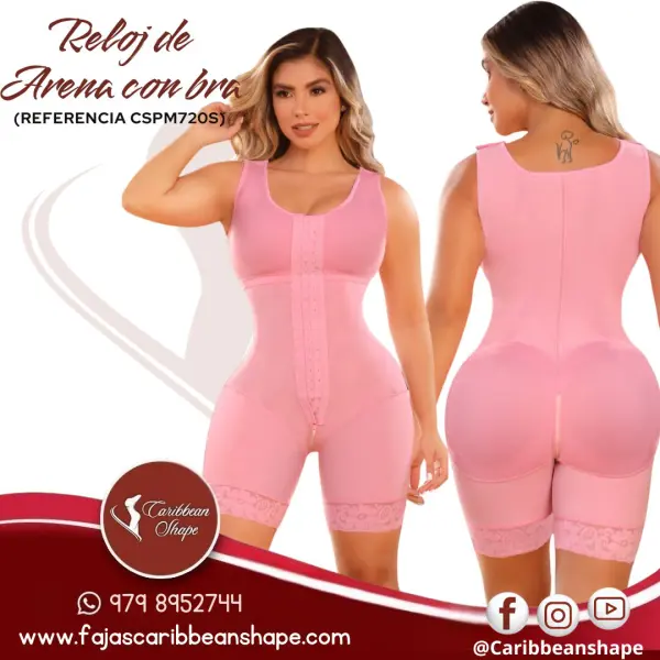 FAJA RELOJ DE ARENA CON BRA