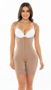 Faja licra con espalda ancha, Cola invisible